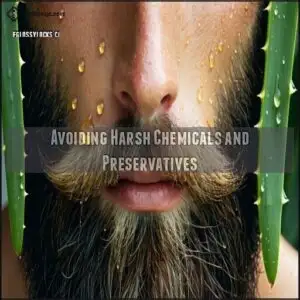 Avoiding Harsh Chemicals and Preservatives