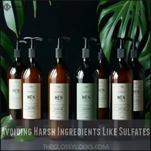Avoiding Harsh Ingredients Like Sulfates