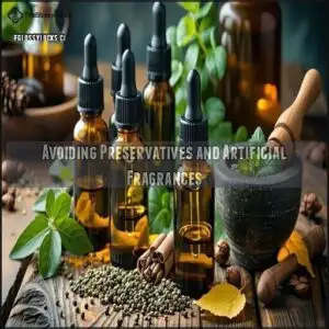 Avoiding Preservatives and Artificial Fragrances