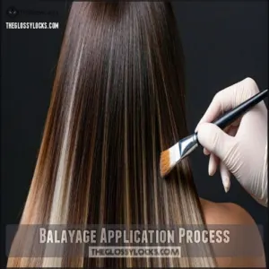 Balayage Application Process Balayage Application Process