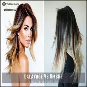 Balayage Vs Ombre