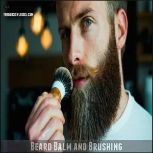 Beard Balm and Brushing