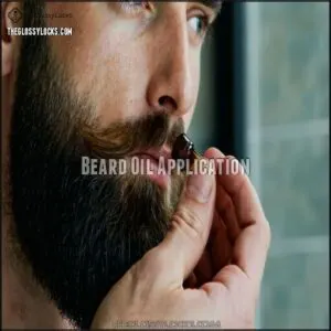 Beard Oil Application