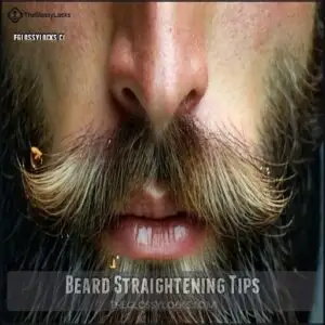 Beard Straightening Tips
