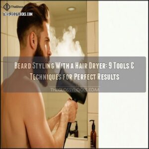 beard styling with a hair dryer beard styling with a hair dryer