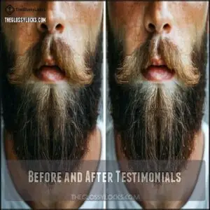 Before and After Testimonials