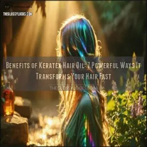 benefits of keratex hair oil