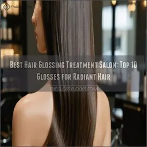 best hair glossing treatment salon