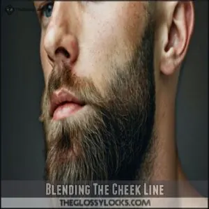 Blending The Cheek Line Blending The Cheek Line