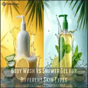 Body Wash Vs Shower Gel for Different Skin Types