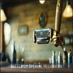 Butterfly Opening Mechanism