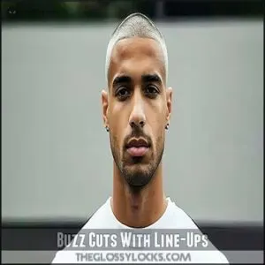 Buzz Cuts With Line-Ups Buzz Cuts With Line-Ups