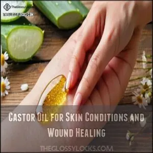 Castor Oil for Skin Conditions and Wound Healing