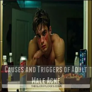 Causes and Triggers of Adult Male Acne