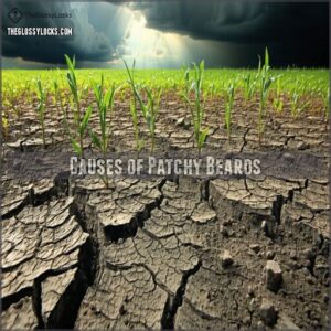 causes of patchy beards