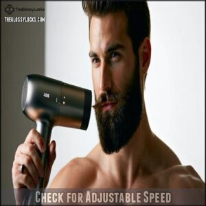 Check for Adjustable Speed