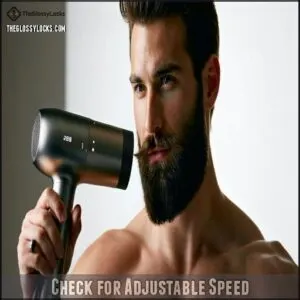 Check for Adjustable Speed