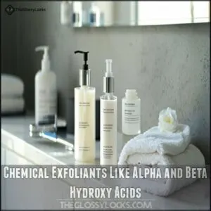 Chemical Exfoliants Like Alpha and Beta Hydroxy Acids
