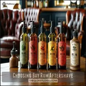 Choosing Bay Rum Aftershave