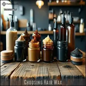 Choosing Hair Wax