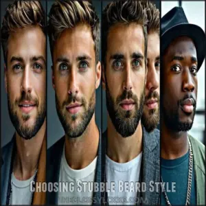 Choosing Stubble Beard Style Choosing Stubble Beard Style