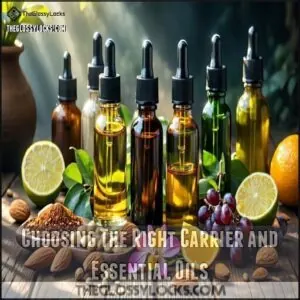 Choosing The Right Carrier and Essential Oils Choosing The Right Carrier and Essential Oils