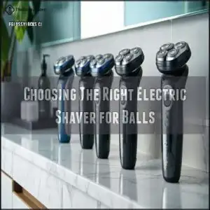 Choosing The Right Electric Shaver for Balls
