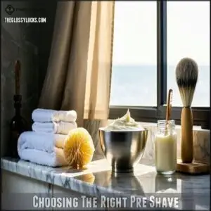 Choosing The Right Pre Shave