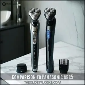 Comparison to Panasonic Arc5