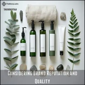 Considering Brand Reputation and Quality Considering Brand Reputation and Quality