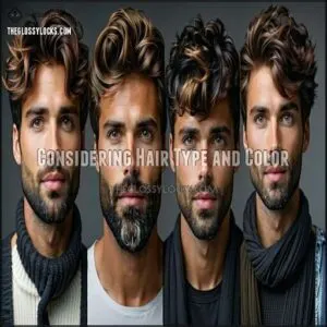 Considering Hair Type and Color
