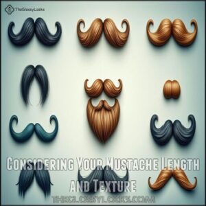 Considering Your Mustache Length and Texture