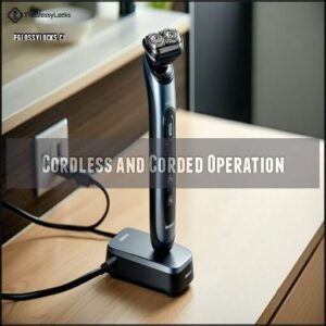Cordless and Corded Operation