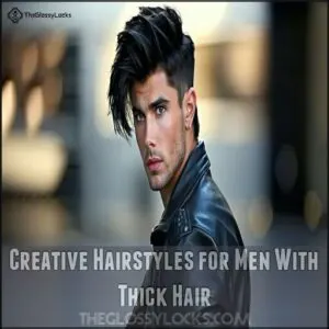 Creative Hairstyles for Men With Thick Hair