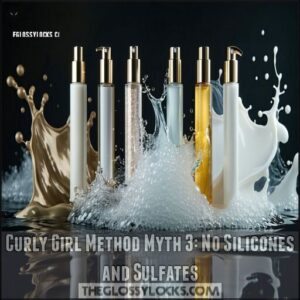 Curly Girl Method Myth 3: No Silicones and Sulfates