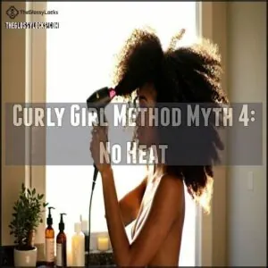Curly Girl Method Myth 4: No Heat Curly Girl Method Myth 4: No Heat