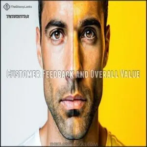 Customer Feedback and Overall Value