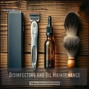 Disinfecting and Oil Maintenance Disinfecting and Oil Maintenance