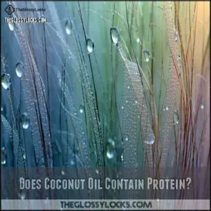 Does Coconut Oil Contain Protein