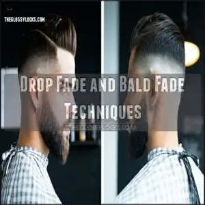 Drop Fade and Bald Fade Techniques