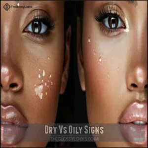 Dry Vs Oily Signs