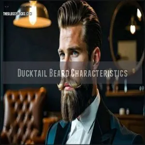 Ducktail Beard Characteristics