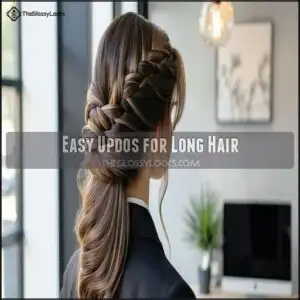 Easy Updos for Long Hair