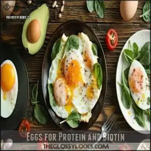 Eggs for Protein and Biotin