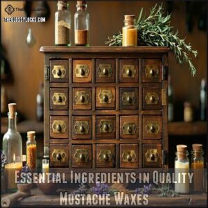 Essential Ingredients in Quality Mustache Waxes