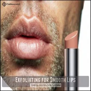 Exfoliating for Smooth Lips