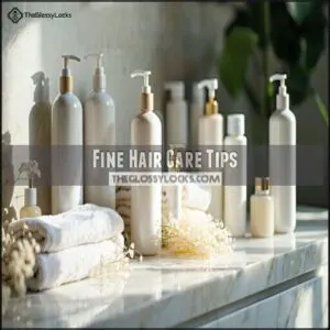 Fine Hair Care Tips