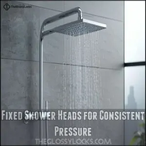 Fixed Shower Heads for Consistent Pressure Fixed Shower Heads for Consistent Pressure