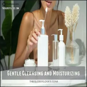 Gentle Cleansing and Moisturizing