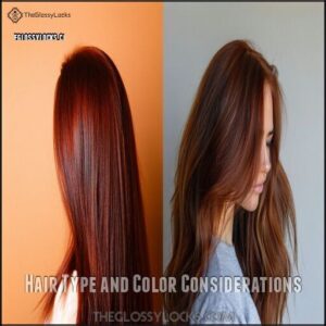 Hair Type and Color Considerations